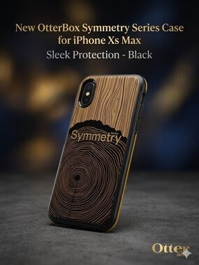 OtterBox Symmetry Series Case for iPhone Xs Max Wood Grain Design